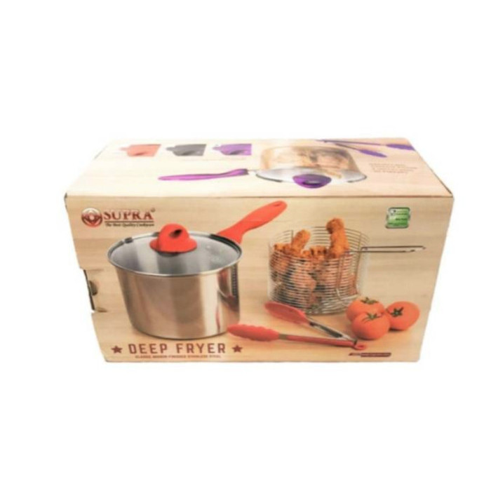 Deep Fryer Pan (Panci Wajan Goreng Kentang Fried Chicken Serbaguna)