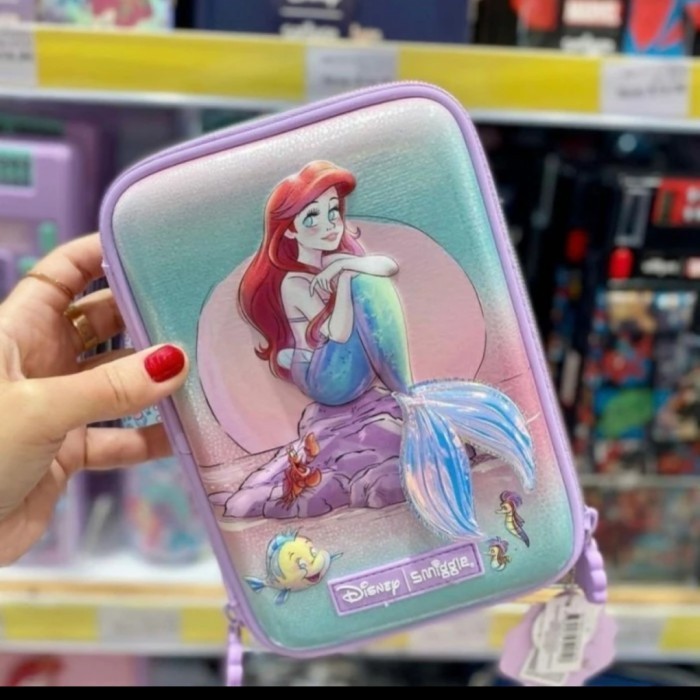 

Smiggle Pencil Case Hard Top Ariel/ tempat pensil anak/ kado Smiggle