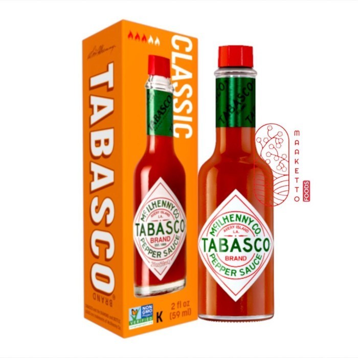 

Tabasco Red Pepper Sauce / Saus Tabasco Jalao Habanero Garlic 60Ml