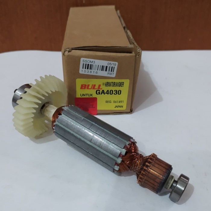 Promo Bull Armature Angker GA4030 Rotor Gerinda Tangan 4 Inch Makita GA 4030