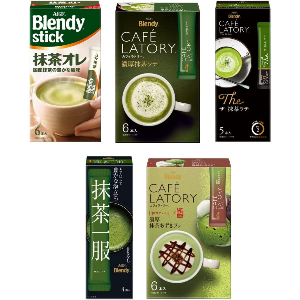 

AGF Blendy Stick Cafe Latory Matcha Lovers 5 Jenis Set Perbandingan Minuman [Matcha Ore] [Matcha Latte] [Hadiah Petit]