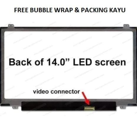 LED LCD Laptop 14.0 Inch Slim 30 Pin Innolux N140BGE-EB3 MURAH