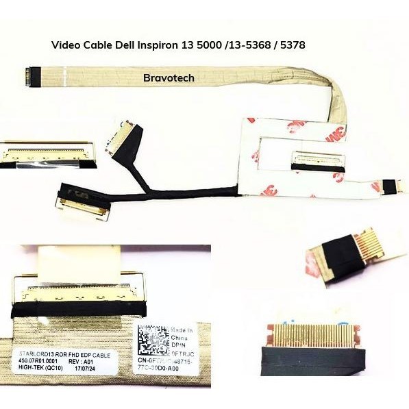 Flexible Fleksibel LCD LED Dell Inspiron 13-5000 P69G 450.07R01.0001  PROMO