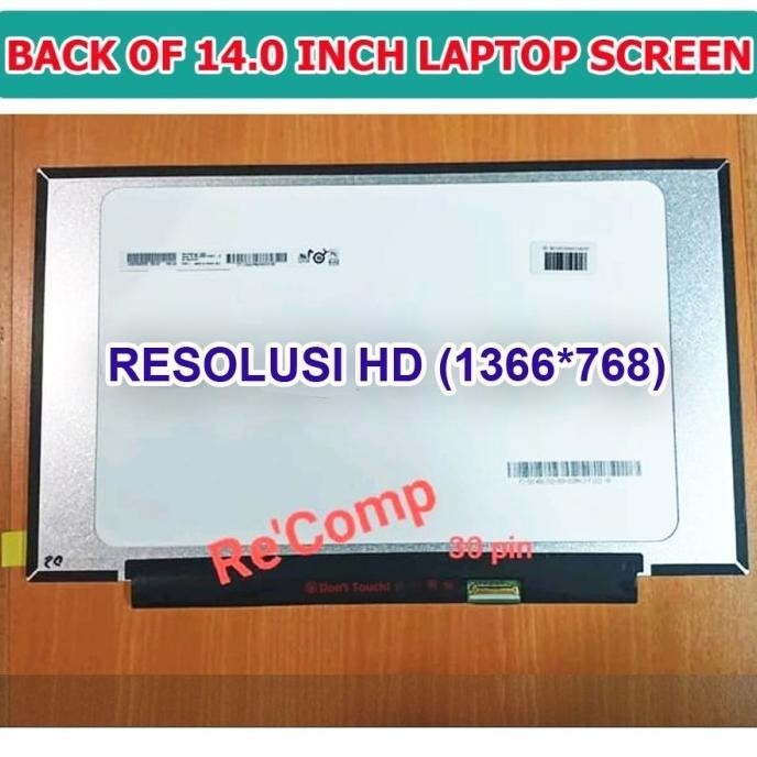 LED LCD HP 14S-DQ5000TU 14S-DQ0510T 14S-DQ2629TU 14S-FQ0564A 14 inch READY STOCK