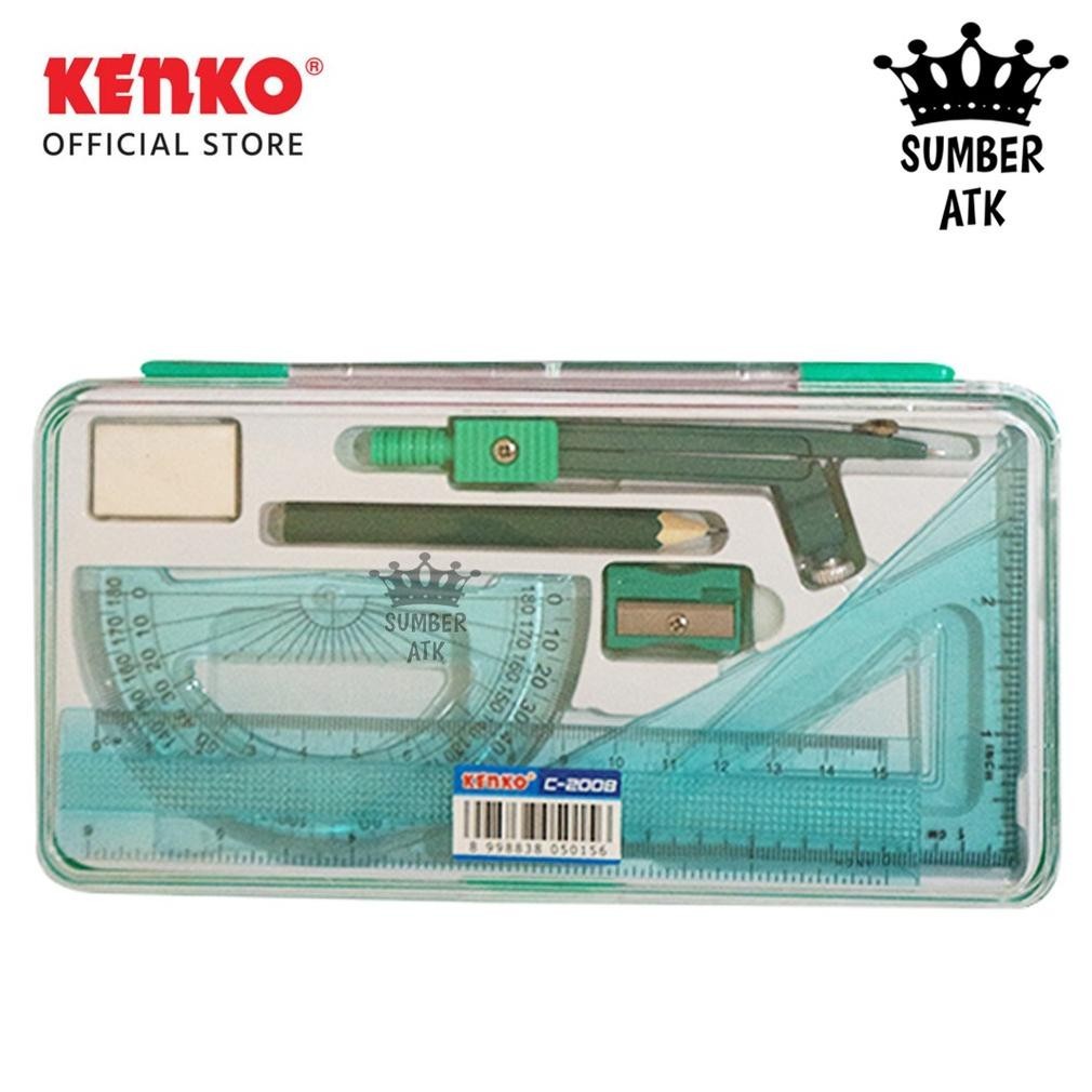 

Compass Kenko C-2008 Compas / Jangka Set Alat Tulis - 1 Pcs (Murmer)