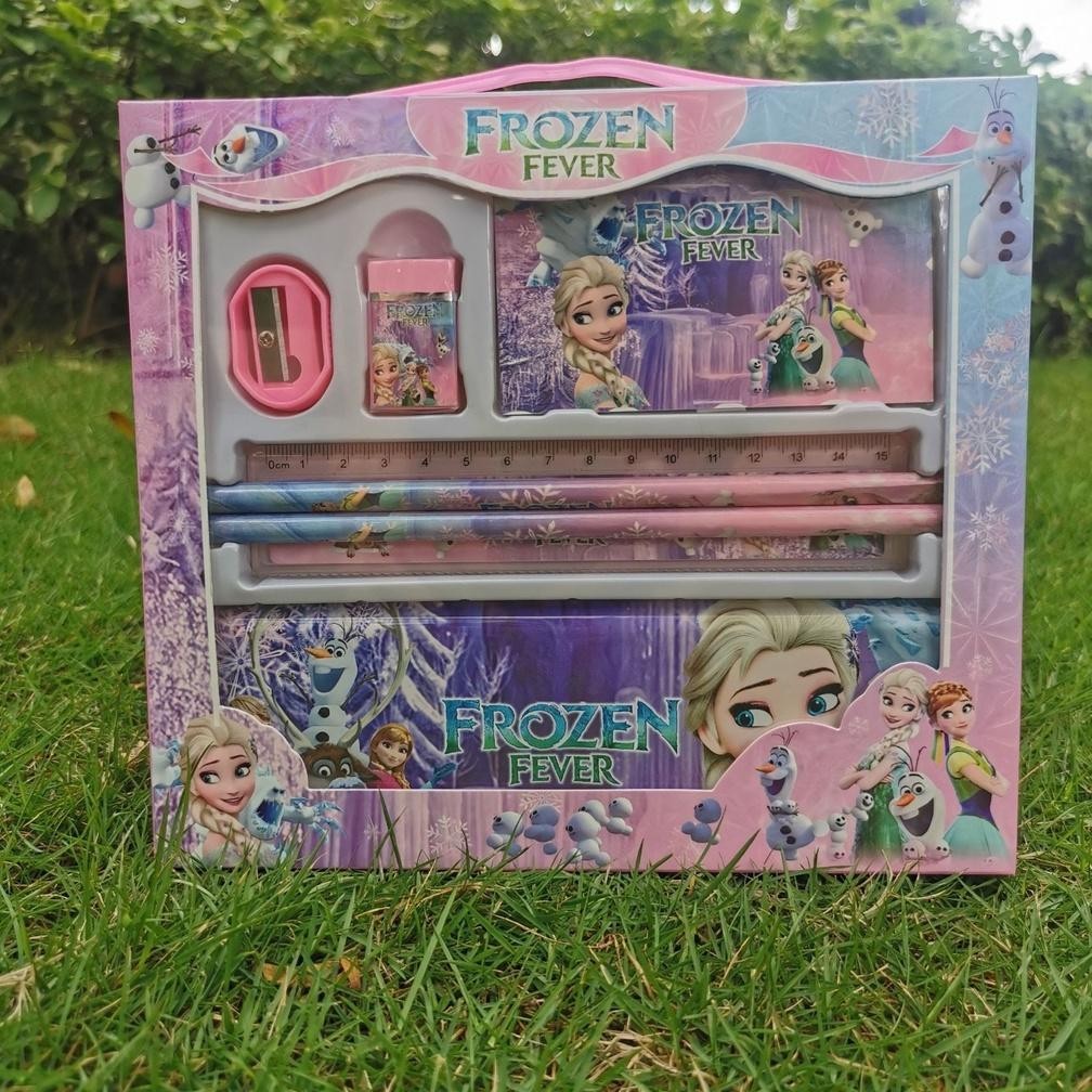 

Kotak Pensil Set Notes / Study Set Stationery Set Alat Tulis Sekolah Anak Set Atk Motif (Murmer)