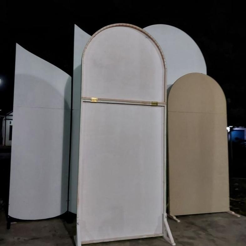 edf-62 triplek kayu bahan backdrop dekorasi wedding. lamaran Sale