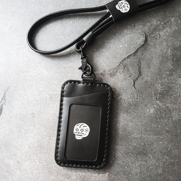 

Ane Bds Detroit - Handmade Leather, Mens Lanyard Id Card Holder