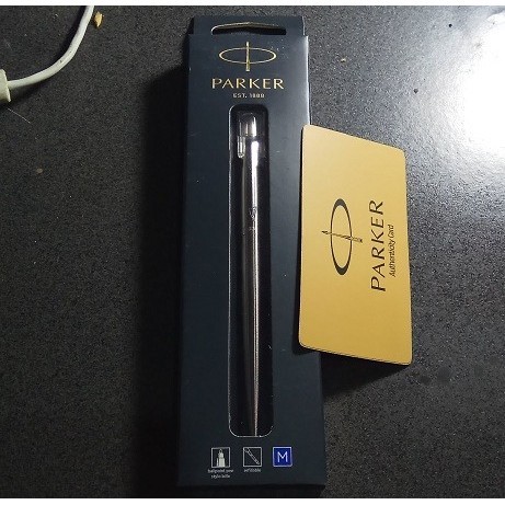 

Arom Pulpen Parker Jotter Ss Chrome Trim Hangsell Original - Authorized