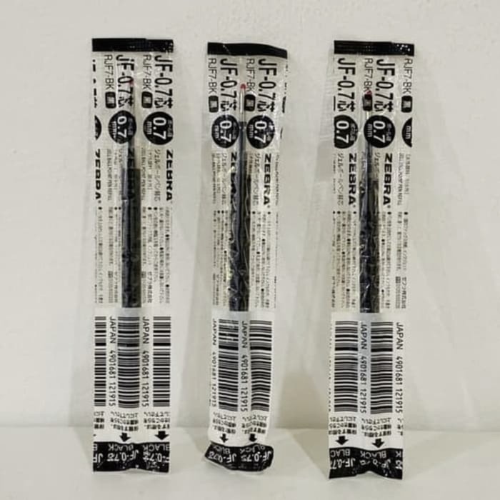 

Arom Refill Pulpen Zebra Sarasa Clip 0,7 Mm Hitam / 1 Box Isi 10 Pcs