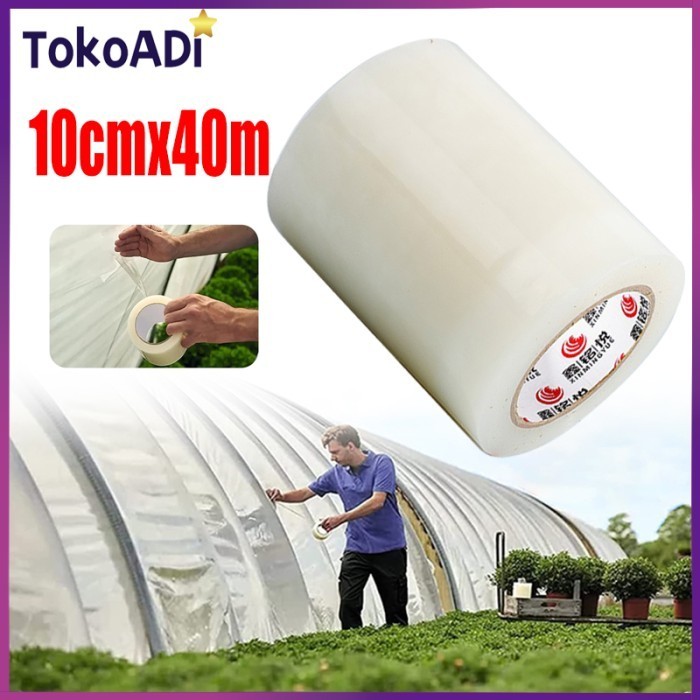 

10cm x 40 mtr Lakban Plastik UV house Repair Tape