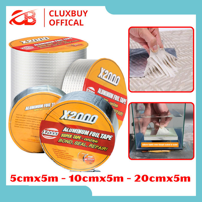 

5cmx5mSuper tape X2000 anti cor air, Lakban X2000 super kuat