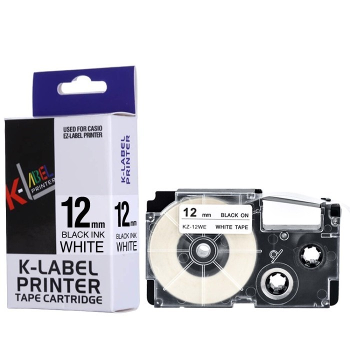 

Label 12mm For K-Label Printer Tape Catridge for KZ-12WE
