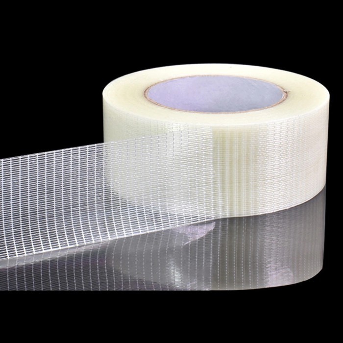 

Lakban Serat ment Fiberglass Tape 25m x 5mm Lakban Super Kuat