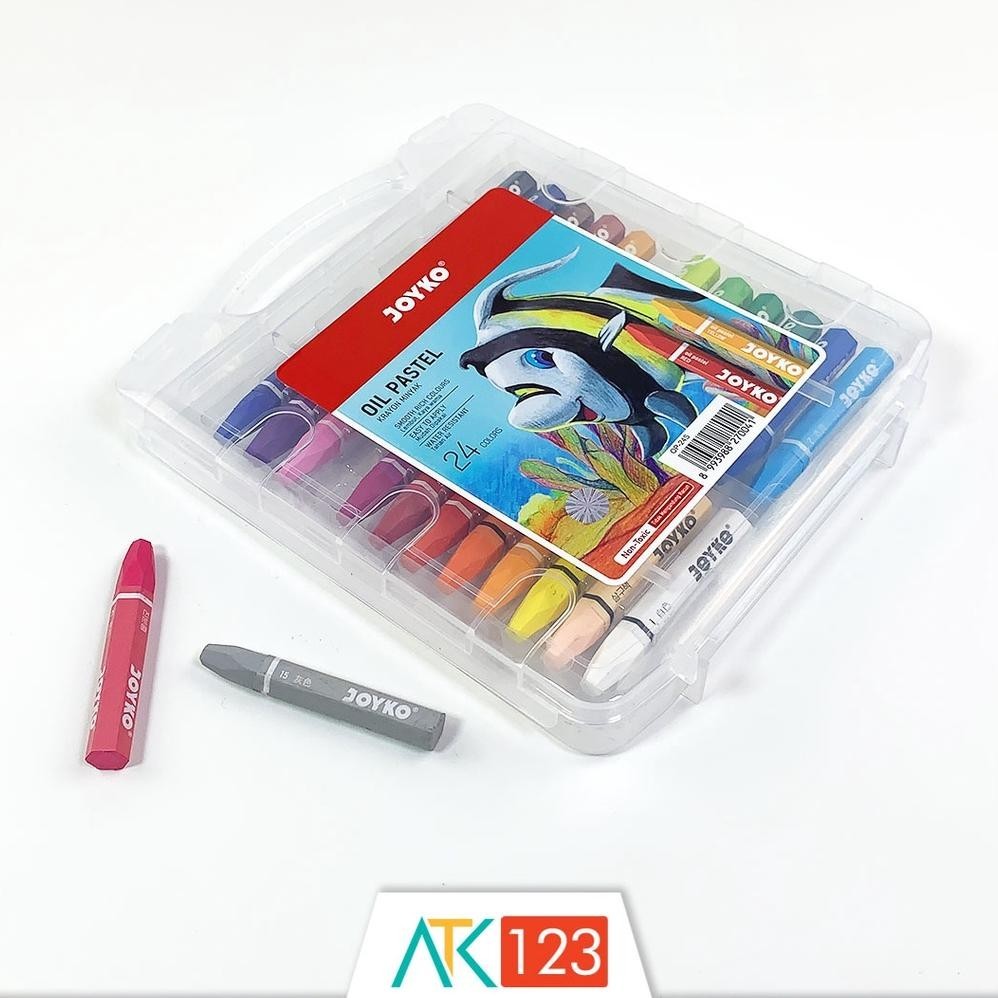 

PROMO Krayon / Crayon Titi Joyko 24 Oil Pastels OP-24S see-97