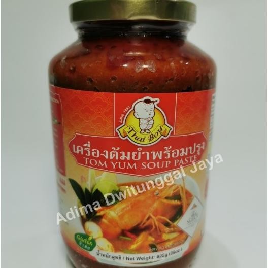 

Bumbu Sop Tom Yum Thai Boy 825 Gr / Saus Tomyam