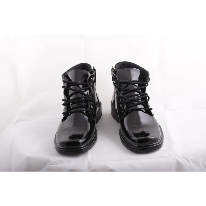 Sepatu Pdh Rambo Medan Sepatu Pria Rambo Medan Kulit Lux Tali Hidup