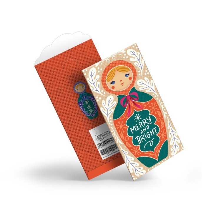 

Capricorn Design Amplop Natal / Christmas Envelope Isi 6 - AMPCX 090