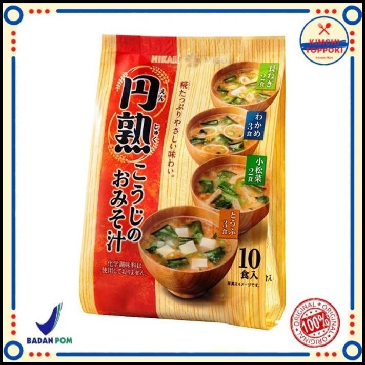 

Hikari Enjuku Koji No Omisoshiru / Miso Soup Instant 10 Pcs 194.8 Gr
