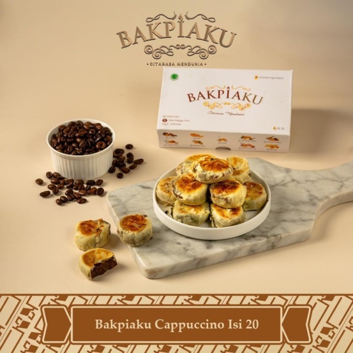 

TERBATAS Bakpiaku Asli Yogyakarta isi 20 Selalu New & Fresh (Ada 6 Rasa)
