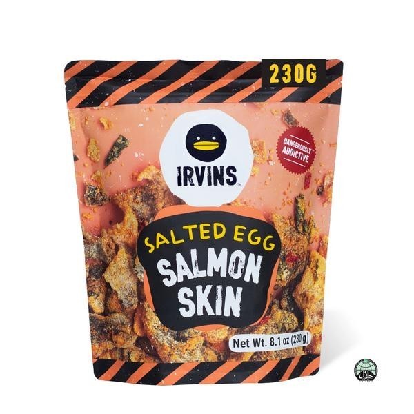 

PRODUK TERBATAS Irvins Salted Egg Salmon Skin 230 gr (Big) MrWorldShopper