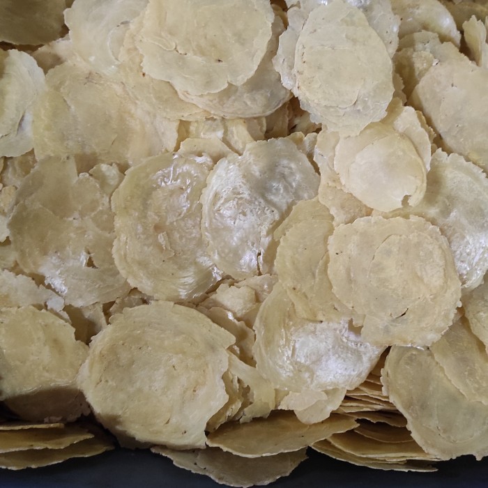 

MURAH emping melinjo mentah ukuran sedang