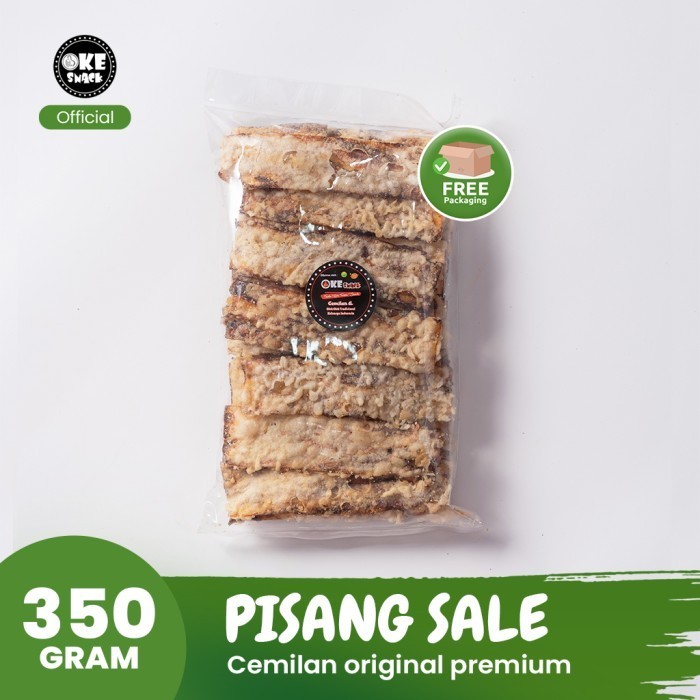 

PROMO cemilan pisang sale tepung 350gr