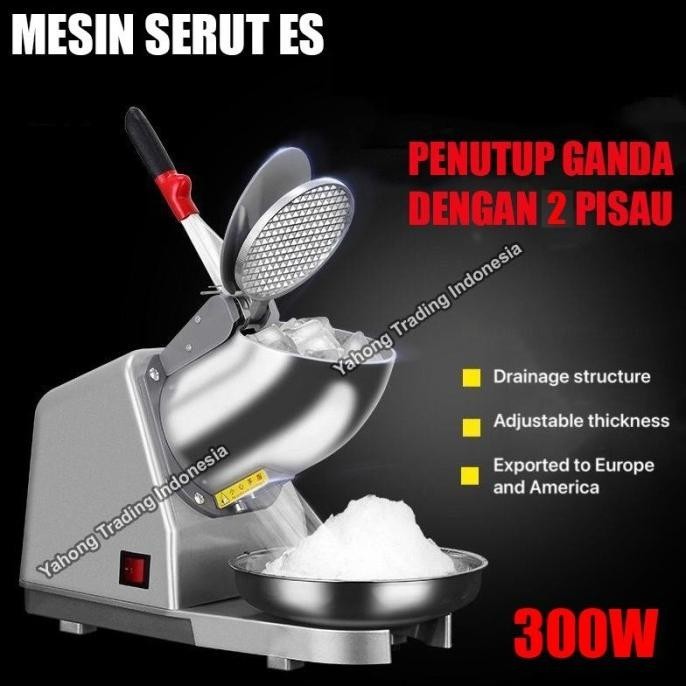 Ice Smashing Machine Mesin Serut Es Batu Penghalus Es Listrik