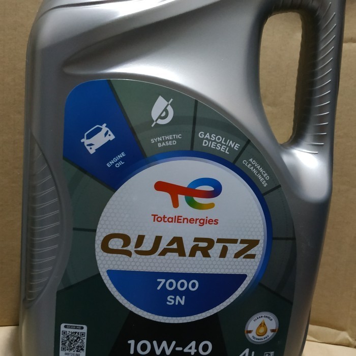 Ready Oli Mobil Total Quartz 7000 10w-40 10w40 Galon Ori