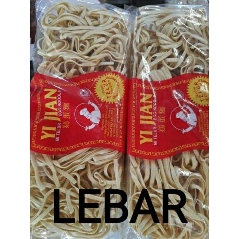 

Mie Telur Yi Jian Lebar Khusus Cargo Dan Reguler