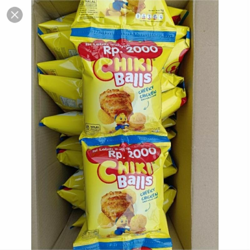 

Chiki Balls Rasa Chicken 16Gr x 10Pcs