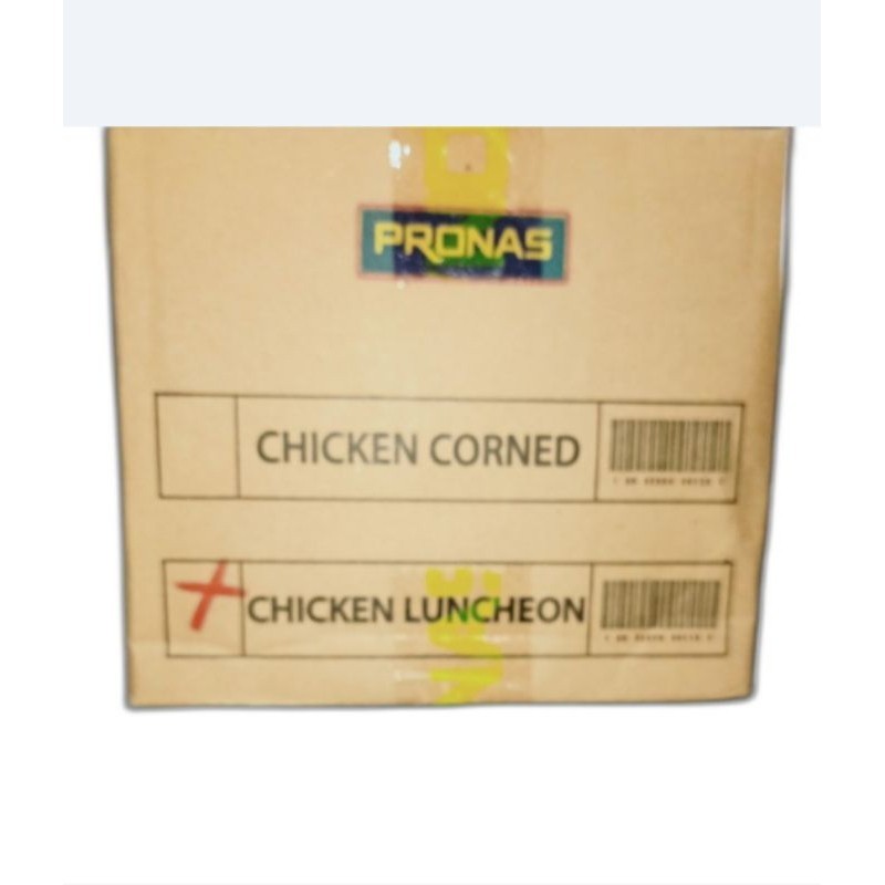 

Pronas Luncheon ayam 340 gr x 24 pcs per dus