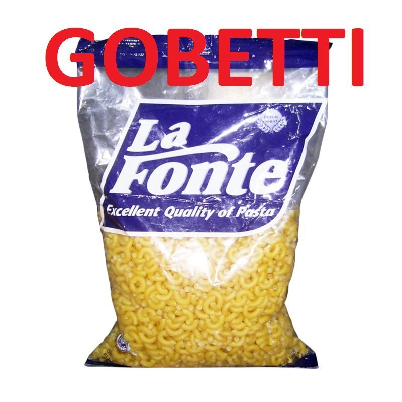 

Pasta La fonte 500gr Gobbetti Pipa