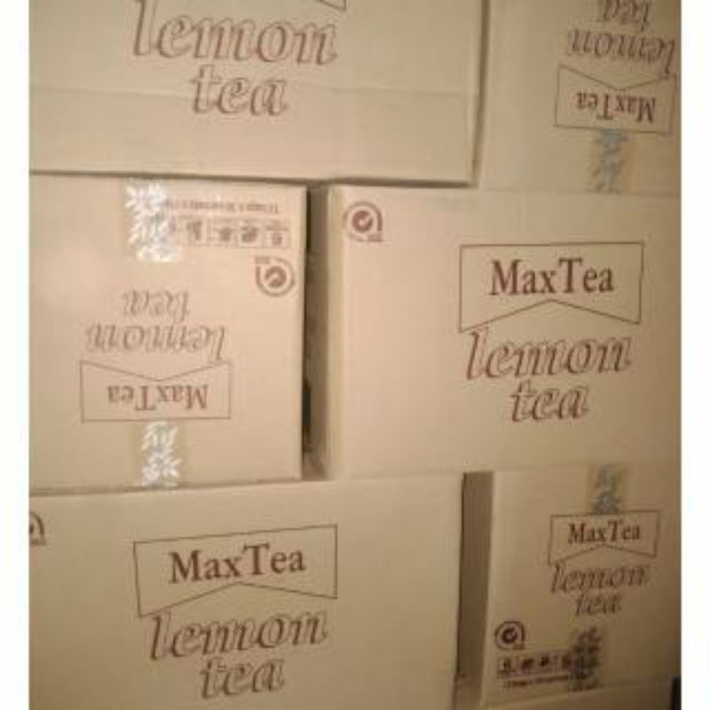 

Lemon tea Max tea per dus 360 bungkus