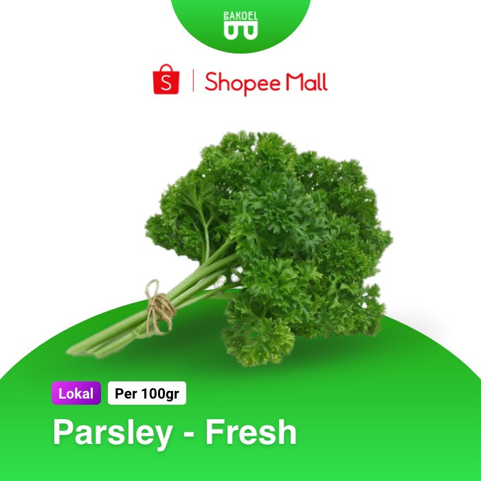 

Sayur Parsley (Harga Per @100gr)