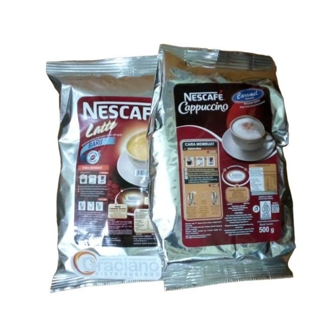 

Paket Nescafe Latte + Cappuccino Cappucino Capucino