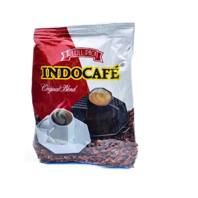 

Kopi Bubuk Pilihan | Indocafe Original Blend Refil Pack 180