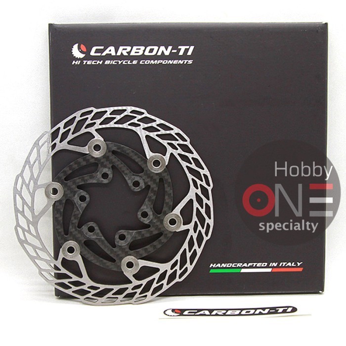 Ready Carbon Ti X-Rotor SteelCarbon 2 140 mm Disc Brake Rotor