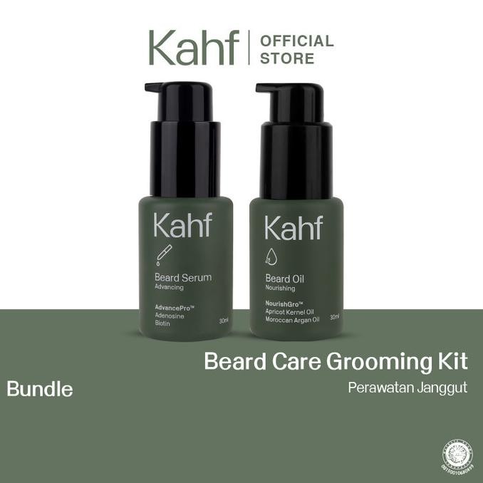 Kahf Beard Care Grooming Kit (Beard Oil & Beard Serum)