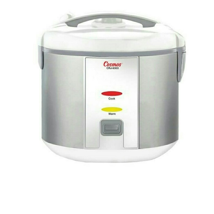 Cosmos Crj 9303 Magic Com Rice Cooker Stainless Steel