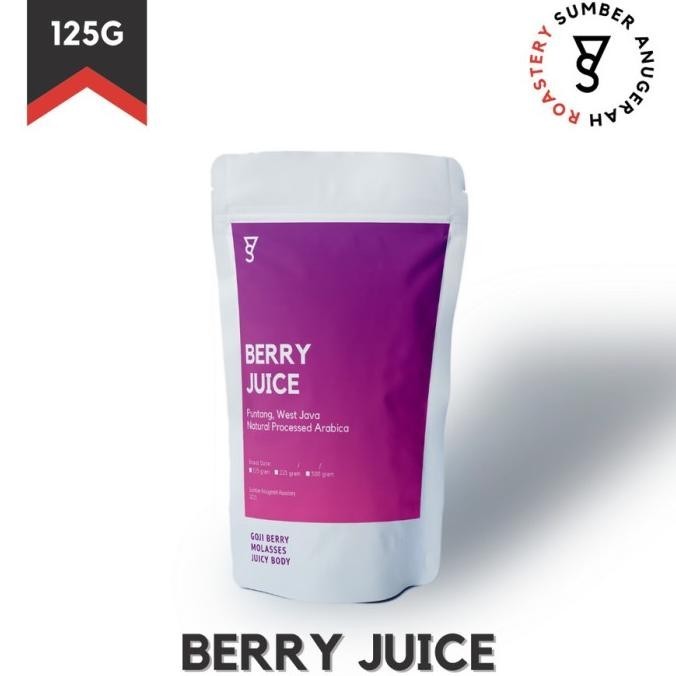 

Berry Juice Single Origin Puntang Natural Sumber Anugerah Coffee