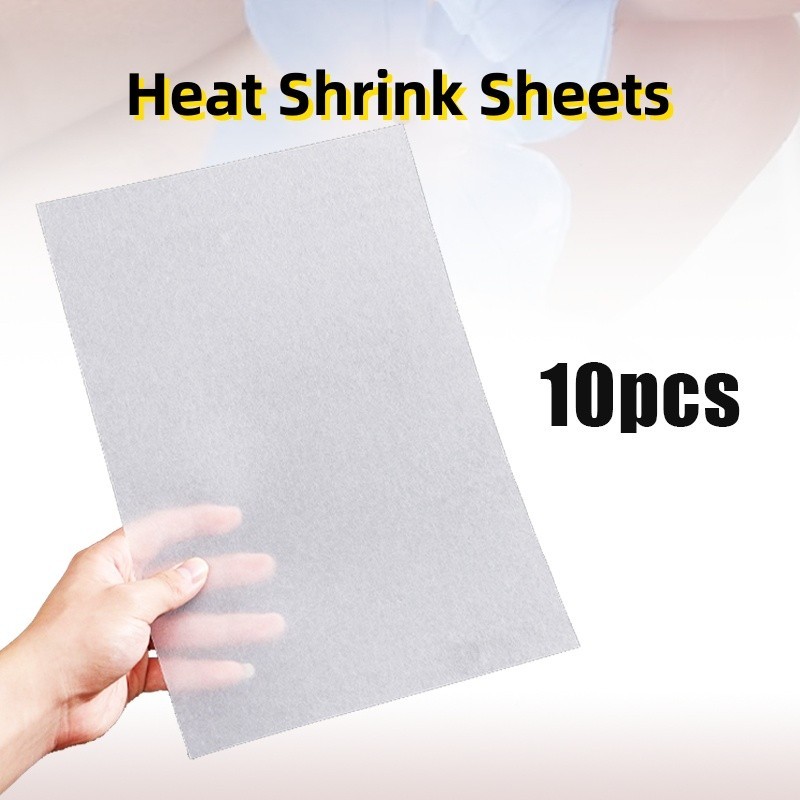 10PCS 20*29cm DIY Shrinky Dink Plastic / Heat Shrink Plastic Sheet / Printable Shrinky Dink Plastic