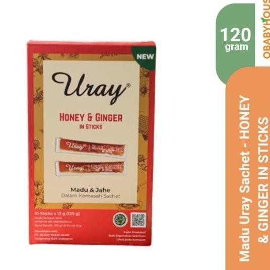 

Madu Uray Sachet - Honey & Ginger In Stis 120 Gr