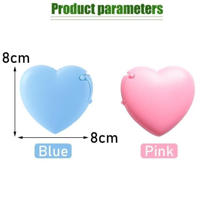 

Premium Tape Cutter Tempat Solasi Mini Isolasi Kecil Love Heart Cute Aesthetic High Quality