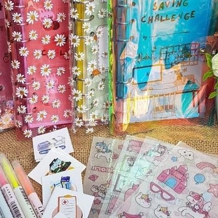 

Binder Tabungan / Saving Challenge / Diary Menabung / Binder A6 Saving