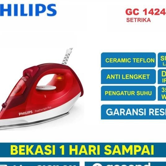 Setrika Philips Gc 1424 Gc1424 Setrika Uap