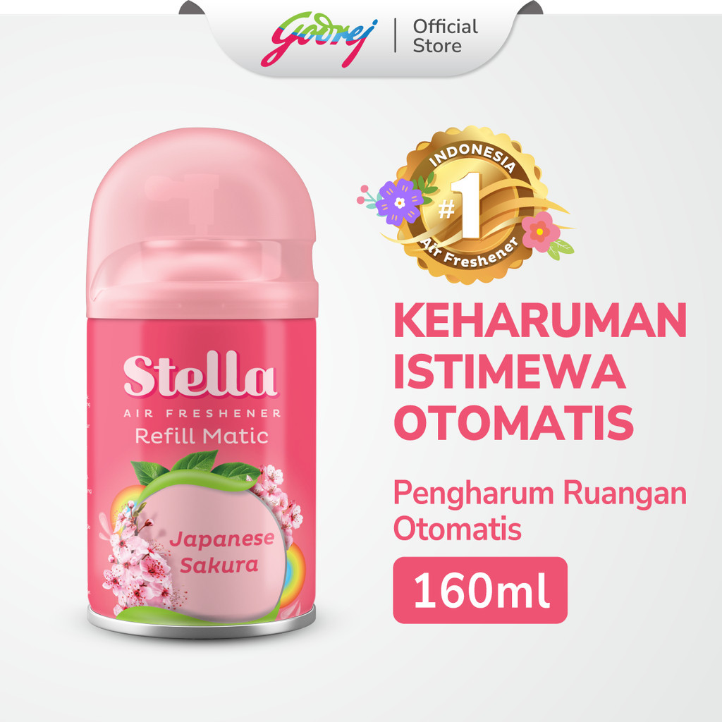 Stella Refill Matic Japanese Sakura 160ml