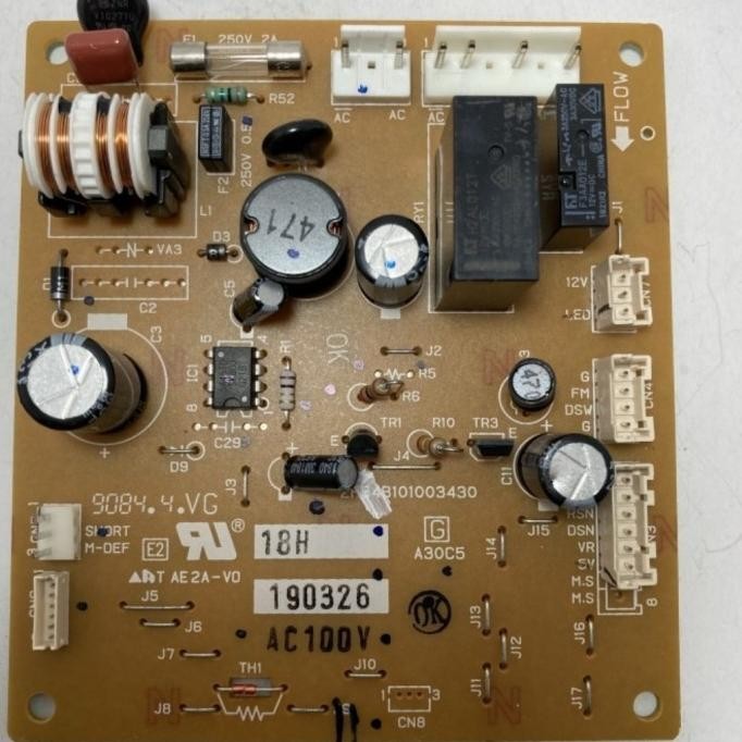 Modul / PCB Kulkas Sanyo aqua Haier original 2 pintu