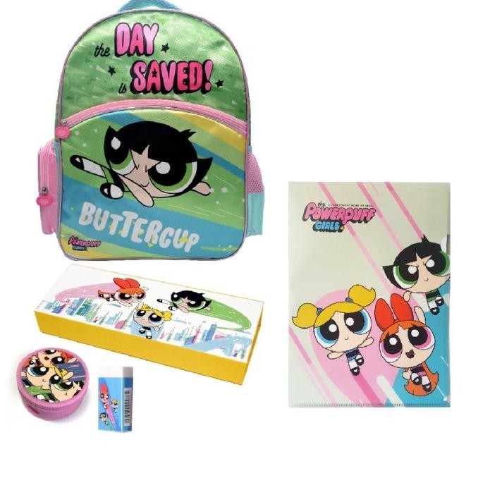 

NEW PRODUK PAKET STATIONERY KARAKTER POWERPUFF GIRLS - BUBBLES !!!!!