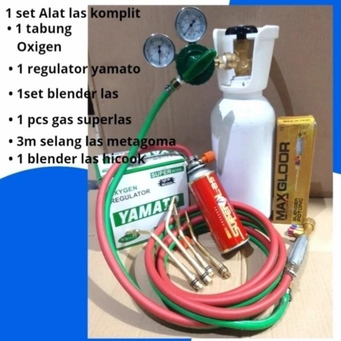 Alat las oksigen 1 set Berkualutas